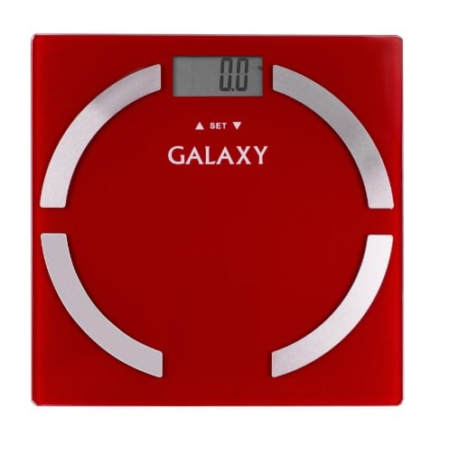 Весы напольные Galaxy LINE GL 4851, красные