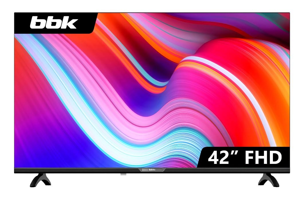Телевизор QLED 43” 4K BBK 43LED-8259/UTS2C черный YaOs Алиса