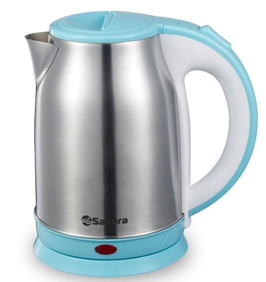 Чайник Sakura SA-2147BL (1.8) нерж+голуб д