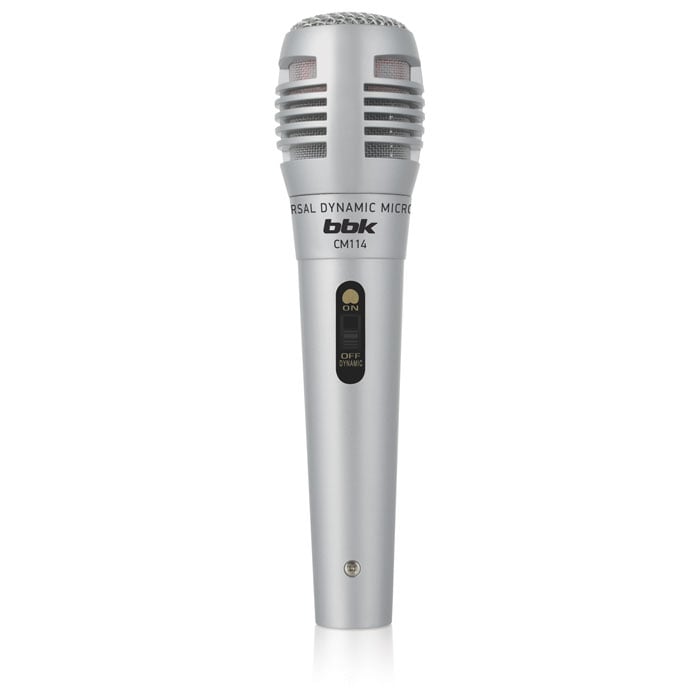 Микрофон BBK CM114 серебро