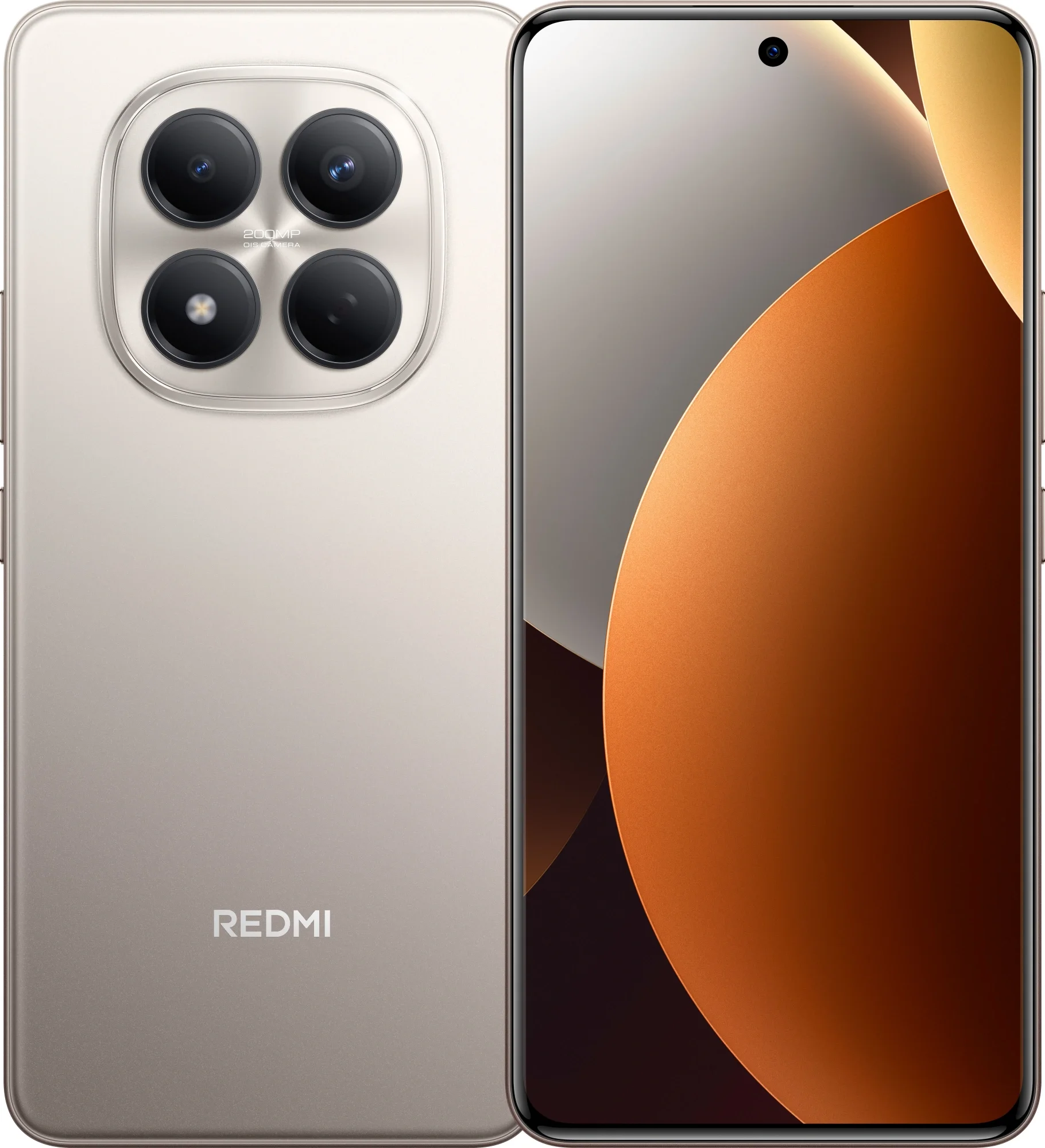 Смартфон Xiaomi Redmi Note 15 Pro 256Gb 8Gb титановый моноблок 3G 4G 2Sim 6.77" 1080x2392 Android 15 200Mpix 802.11 a/b/g/n/ac NFC GPS GSM900/1800 GSM1900 Protect microSD max2048Gb