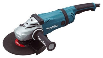 Шлифовальные машины Makita GA9040SF01 УШМ,ф230мм, 2600Вт,6600об\м,5.5кг,кор,суперфланец,плавный пуск,антивиб рукоятка