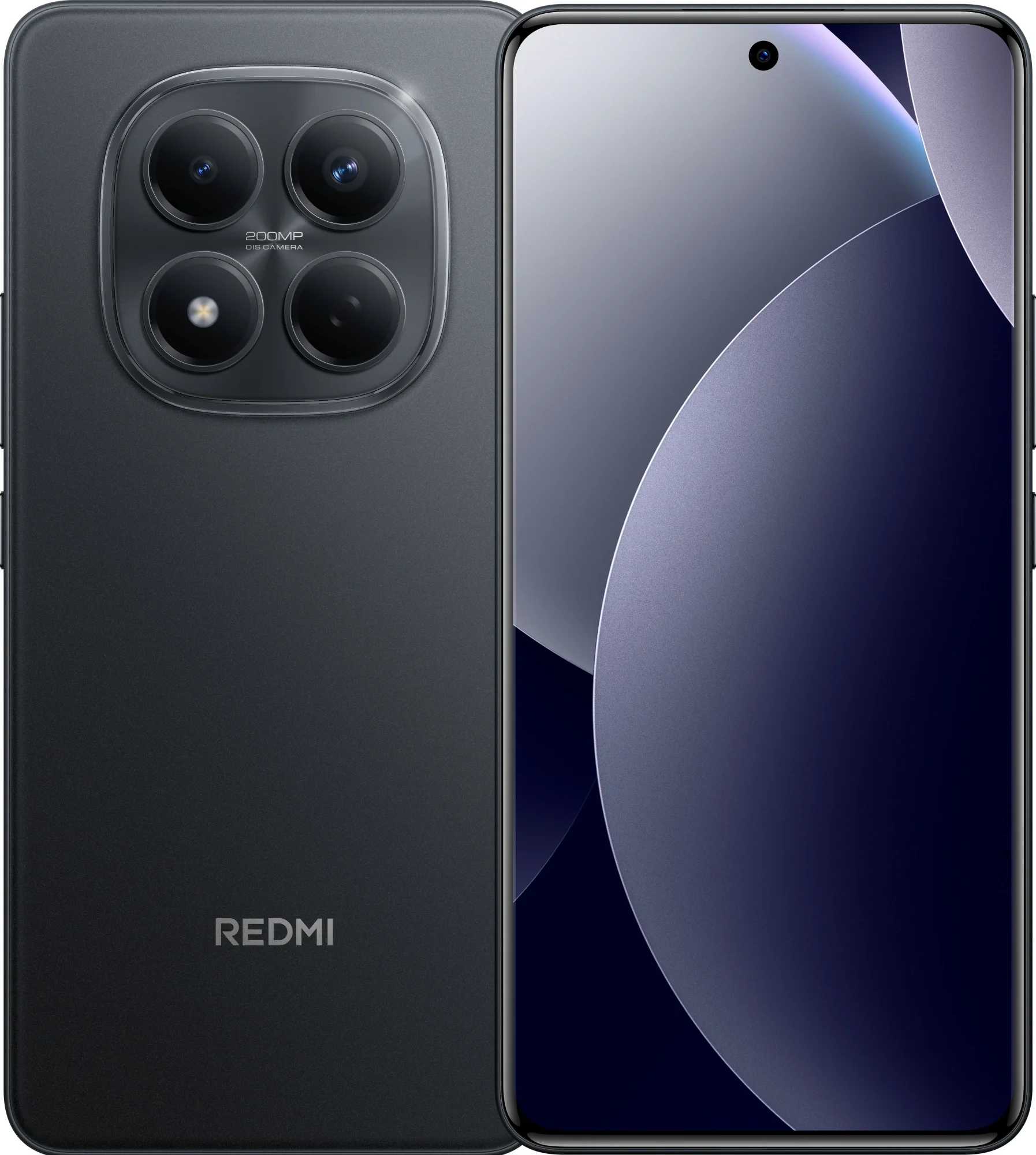 Смартфон Xiaomi Redmi Note 15 Pro 256Gb 8Gb черный моноблок 3G 4G 2Sim 6.77" 1080x2392 Android 15 200Mpix 802.11 a/b/g/n/ac NFC GPS GSM900/1800 GSM1900 Protect microSD max2048Gb