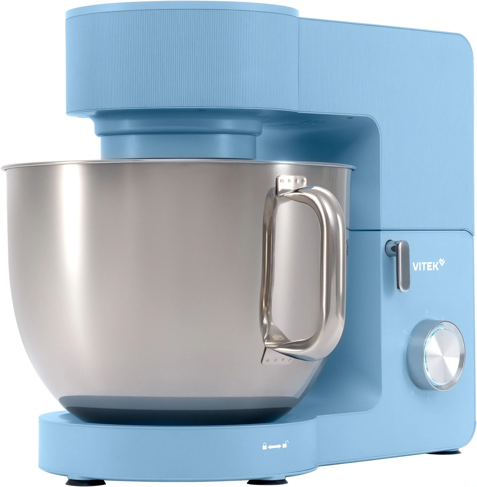 Миксер планетарный Vitek VT-PM0555 2200 Вт, голубой