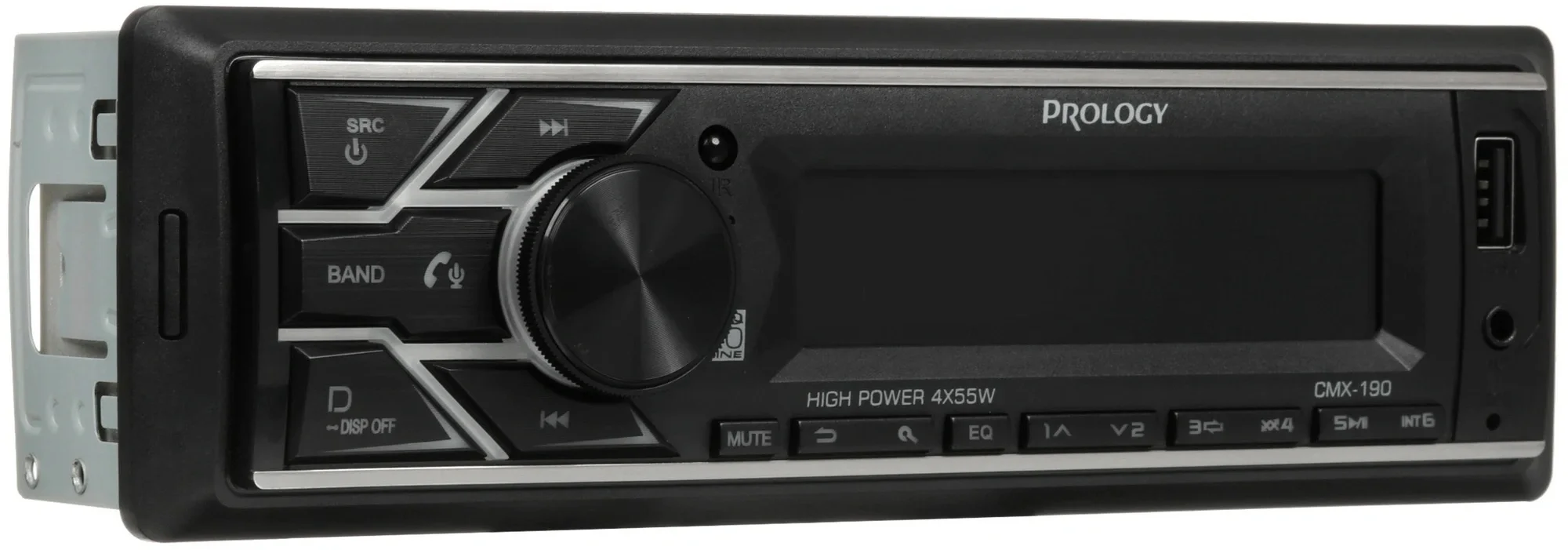 Автомагнитола Prology CMX-190 1DIN 4x55Вт v4.2 AUX 1 ПДУ (PRCMX190)