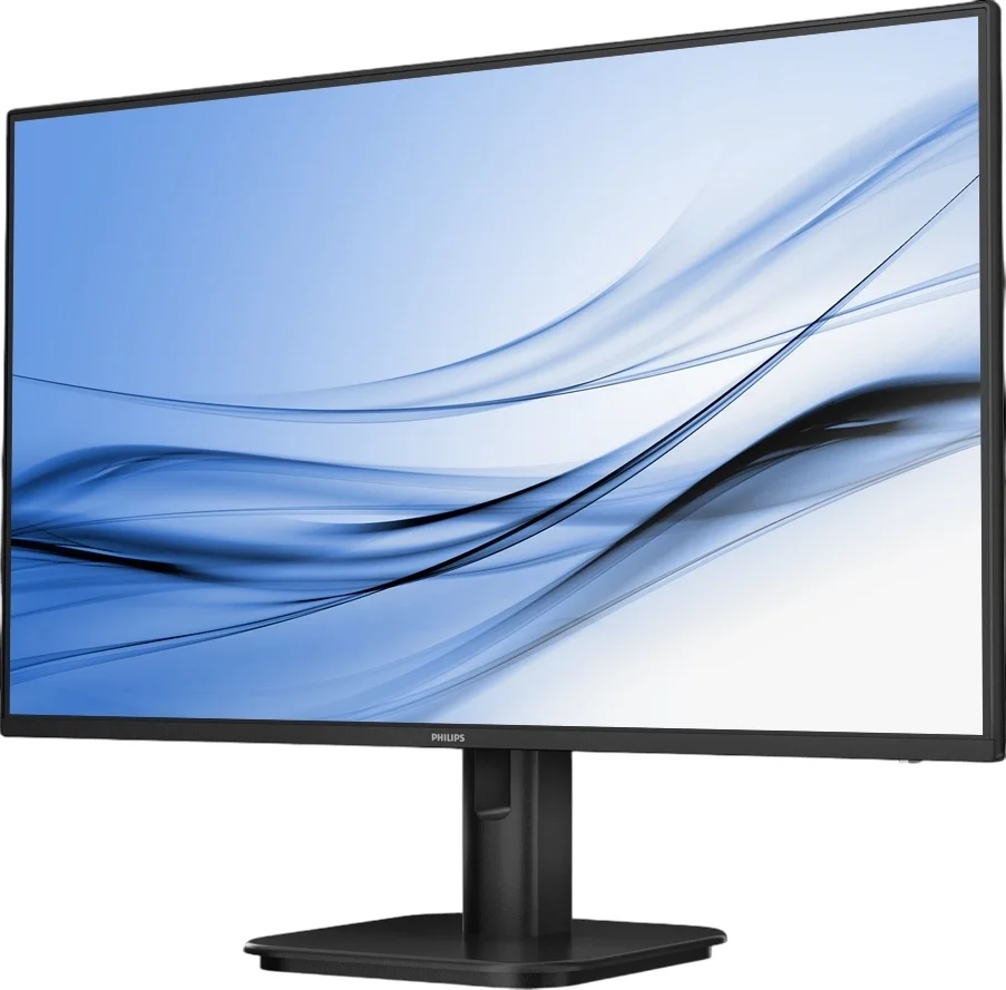 Монитор 23,8" Philips 24E1N1100D 1920x1080, 16:9, IPS, 250 cd/m2, 4 ms, 1300:1, 178/178, VGA, HDMI, DVI, 100Hz, Tilt, Internal, Vesa, Black, 3y