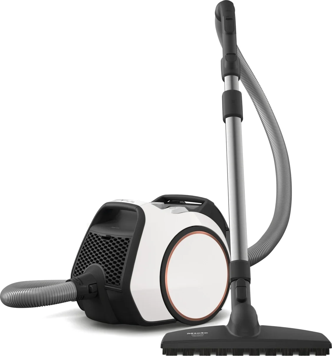 Пылесос Miele Boost CX1 125 Edition PowerLine Lotus белый, 890 Вт, уборка сухая, пылесборник контейнер, 1 л