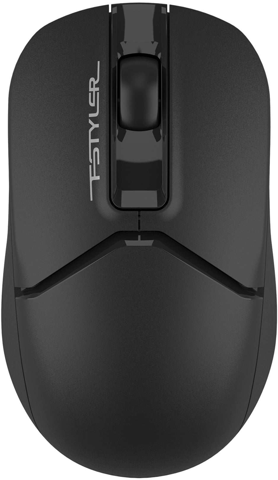 Мышь беспроводная A4Tech Fstyler FB12S black (оптическая, silent, BT/Radio, USB, 2but, 1200dpi)(FB12S USB BLACK)