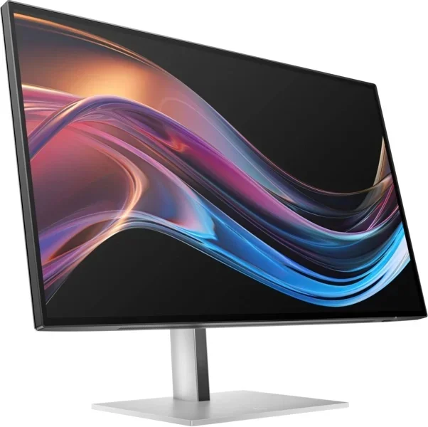 Монитор 27" HP Series 7 Pro 727pk IPS 3840x2160, 60 Гц, 5 мс, 16:9, 400 кд/м², HDMI 2.0, DP, USB-C (15 Вт), USB Hub (5x USB 3.2), HDR10, черный и серебристый