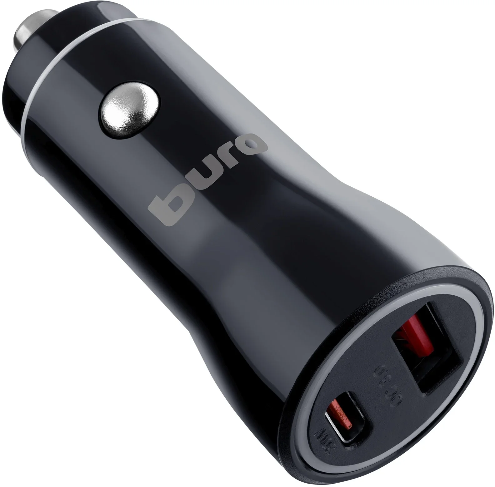 BUCN18P110BK Автомобильное зар./устр. Buro BUCN1 18W 3A (PD+QC) USB-C/USB-A универсальное черный ()