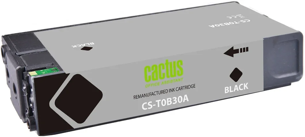 Картридж струйный Cactus CS-T0B30A 982X черный пигментный (423мл) для HP PageWide 765dn/780 Enterprise Color с чипом