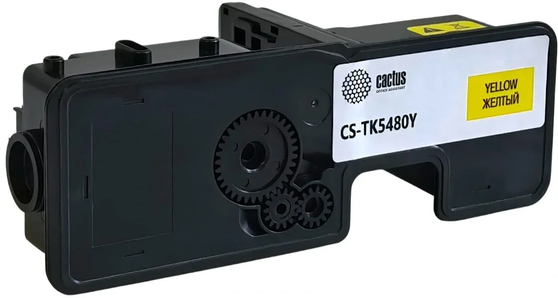 Картридж лазерный Cactus CS-TK5480Y TK-5480Y желтый (1250стр.) для Kyocera ECOSYS PA2101cx/PA2101cwx/MA2101cfx/MA2101cwfx с чипом