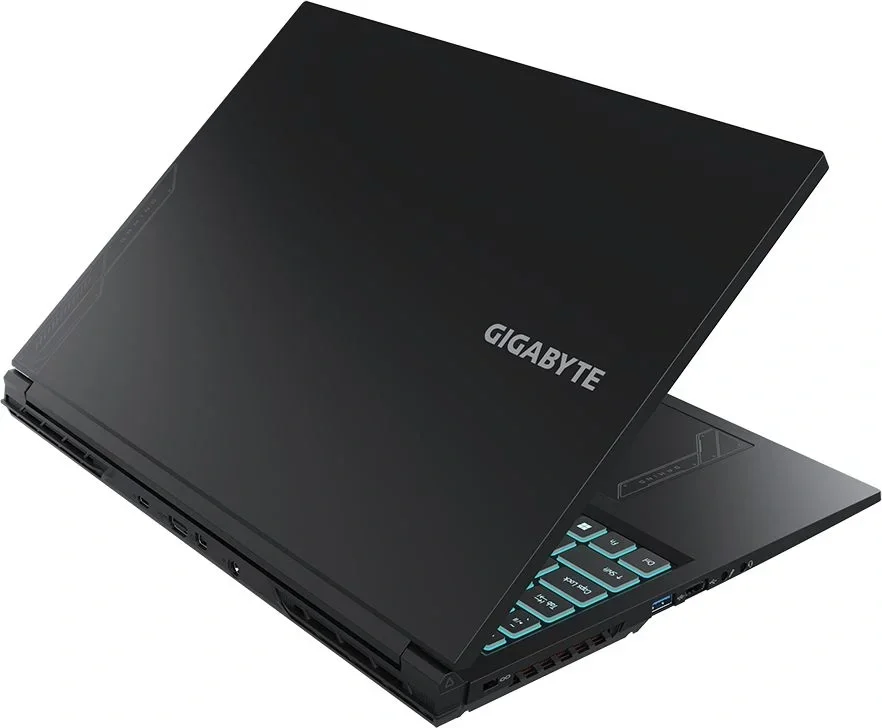 Ноутбук Gigabyte G6 Core i7 13620H 16Gb SSD512Gb NVIDIA GeForce RTX4050 6Gb 16" IPS FHD+ (1920x1200) Free DOS black WiFi BT Cam (MF-H2KZ853KD)