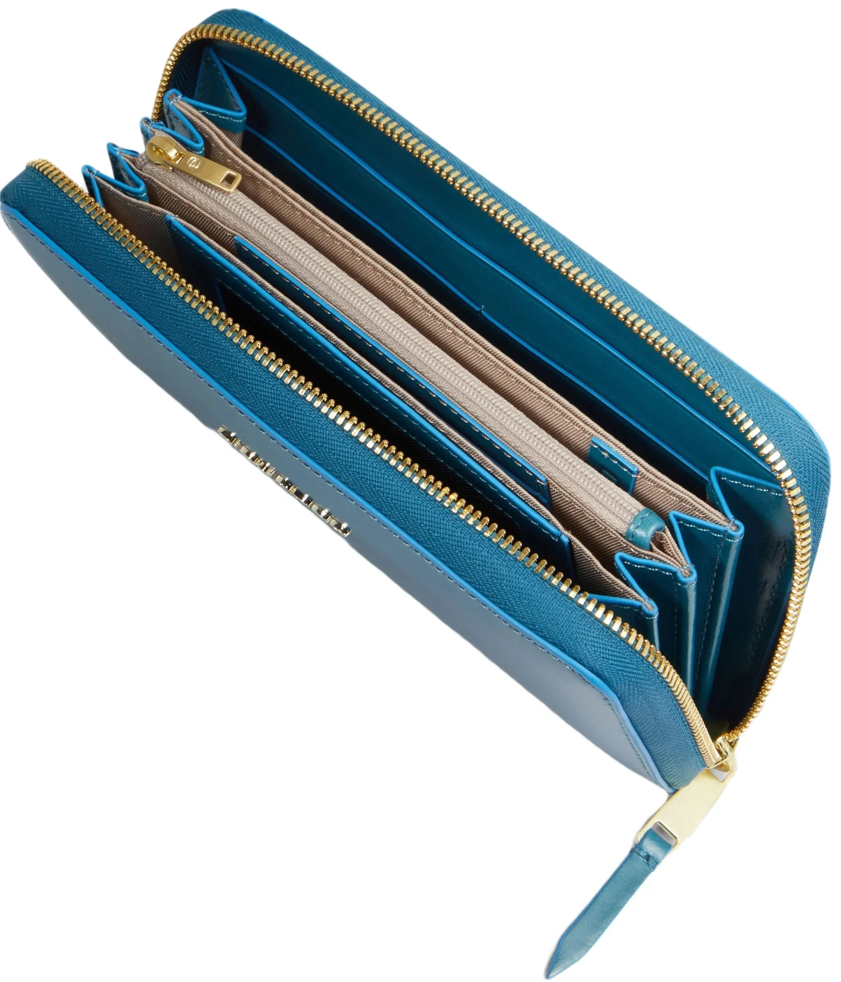 Кошелек женский Piquadro Blue Square PD1515B2R/OT3  синий петроль натур.кожа