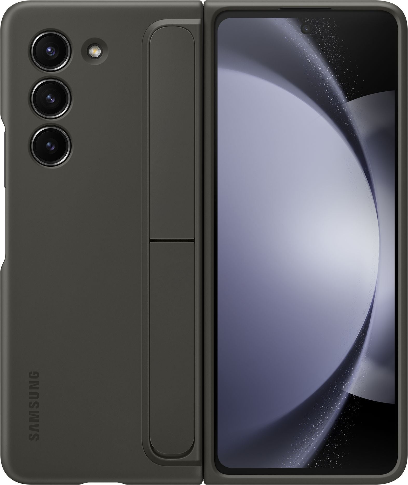 Чехол (клип-кейс) Samsung для Samsung Galaxy Z Fold5 Standing Case with Strap Q5 графит (EF-MF946CBEGRU)