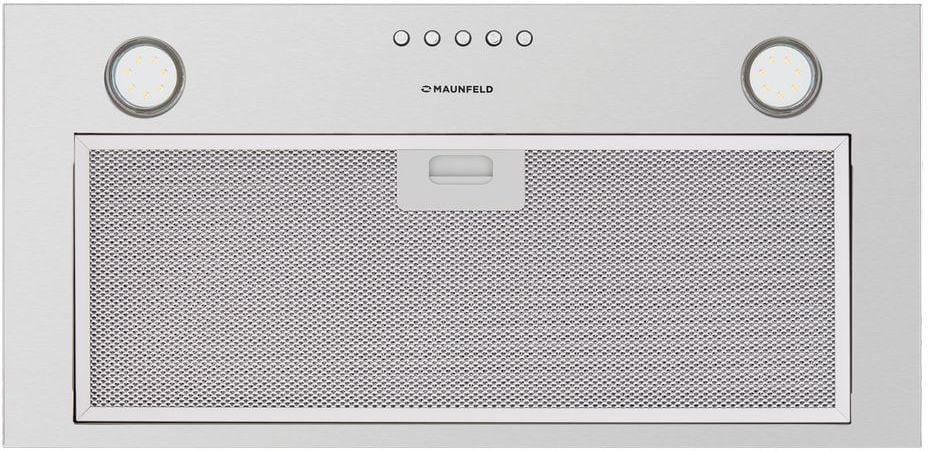 Вытяжка встраиваемая Maunfeld Crosby Power 50 нержавеющая сталь управление: кнопочное (1 мотор)