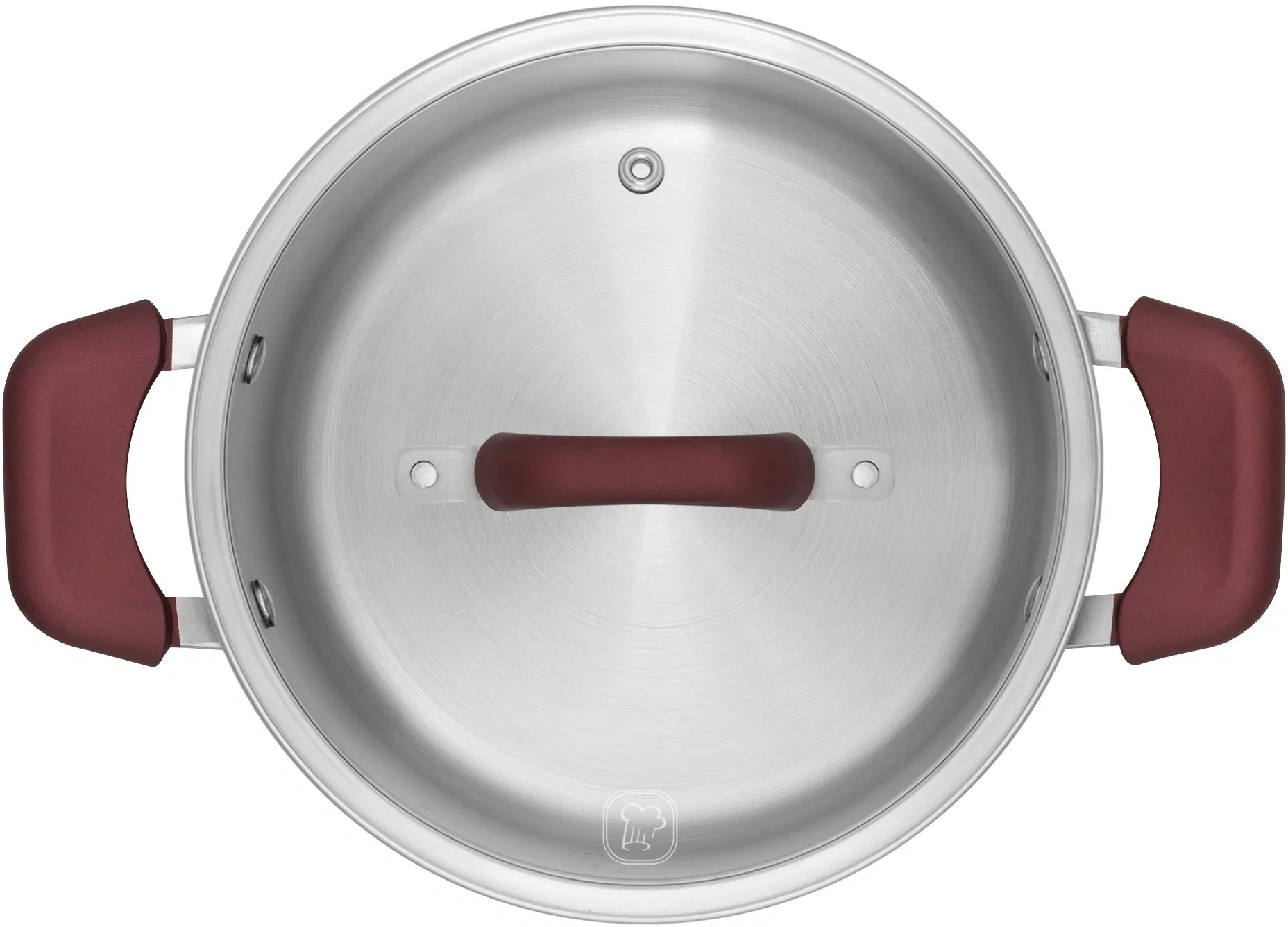 Кастрюля Rondell Bojole RDS-736 3.3л. d=20см (с крышкой) стальной
