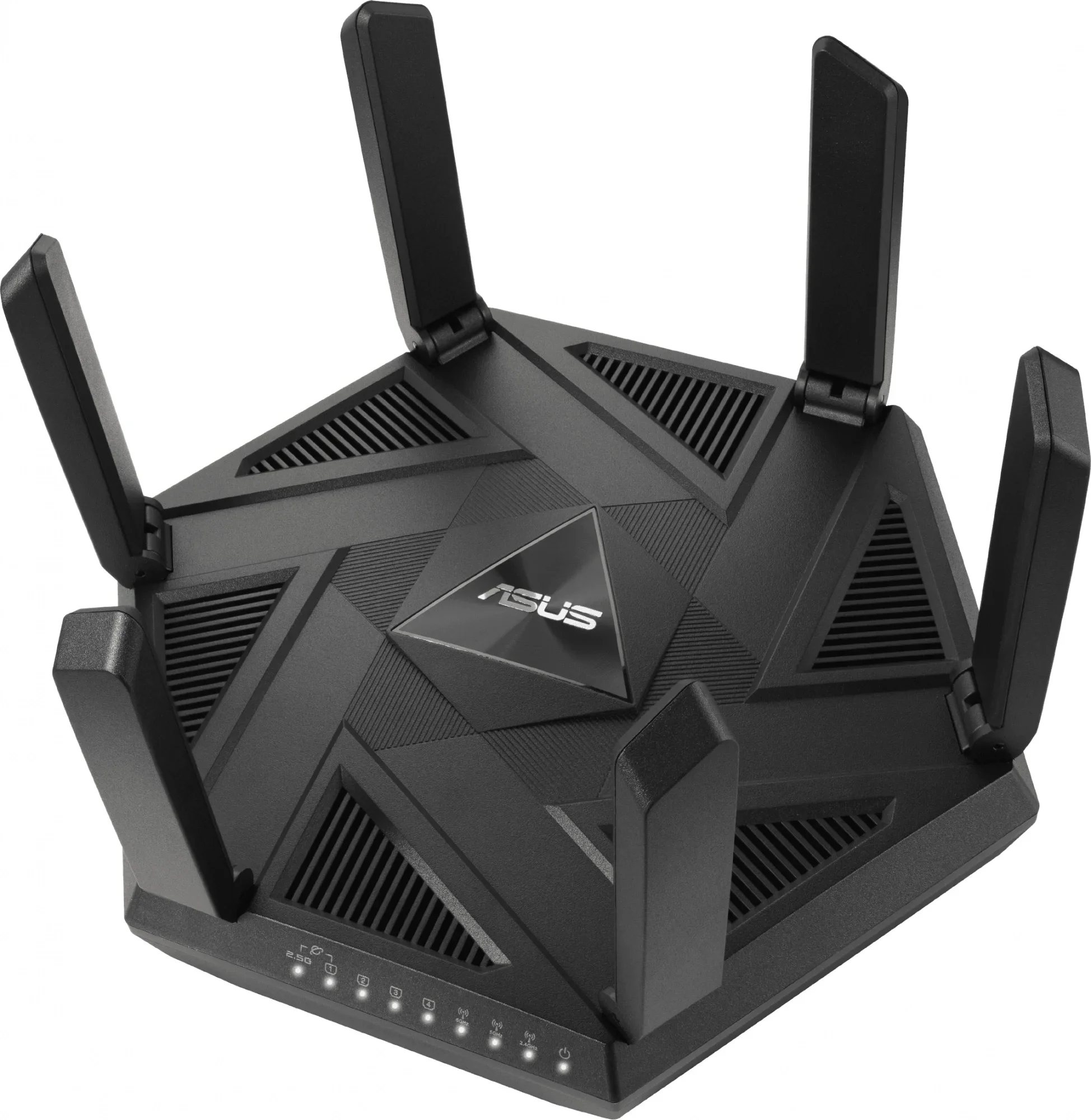 ASUS RT-AXE7800 (90IG07B0-MU9B00) Трёхдиапазонный маршрутизатор AXE7800, 2.4/5/6 ГГц, 7780 Мбит/с, LAN 3х1 Гбит/с