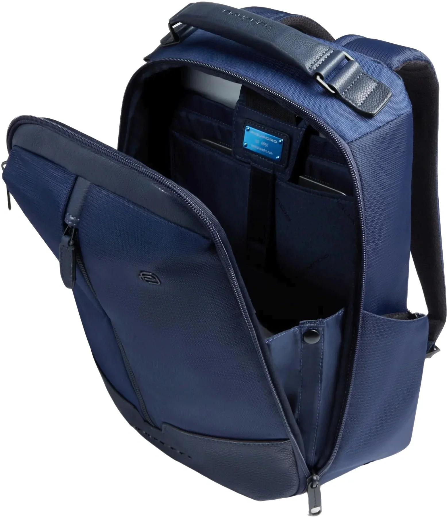 CA6822W138/BLU Рюкзак мужской Piquadro  Marcel синий кожа/ткань