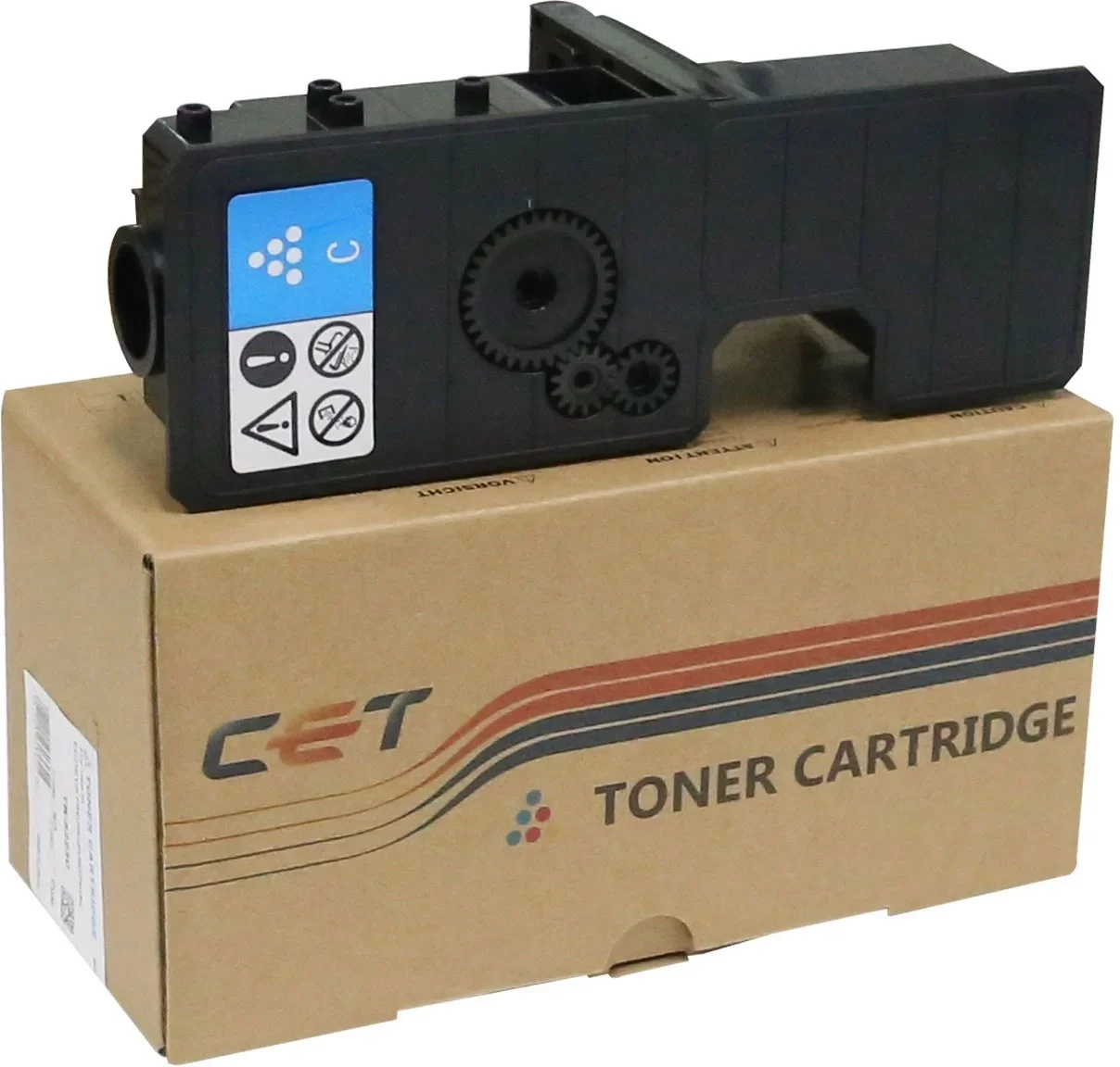 Тонер-картриджи Тонер-картридж (PK208) TK-5230C для KYOCERA ECOSYS P5021cdn/M5521cdn (CET) Cyan, 33г, 2200 стр., CET8995C