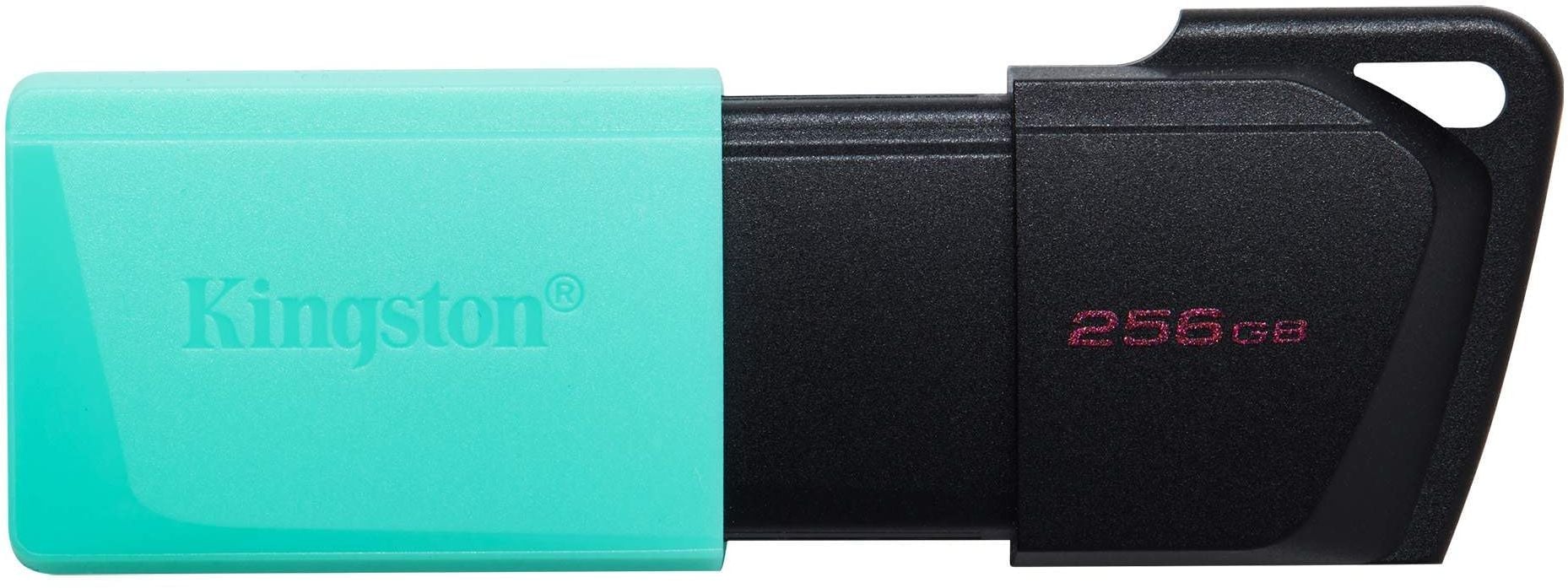 Флэш USB Kingston 256GB USB 3.2 Gen 1 DataTraveler Exodia M (Black + Teal)/ Kingston 256GB USB 3.2 Gen 1 DataTraveler Exodia M (Black + Teal)