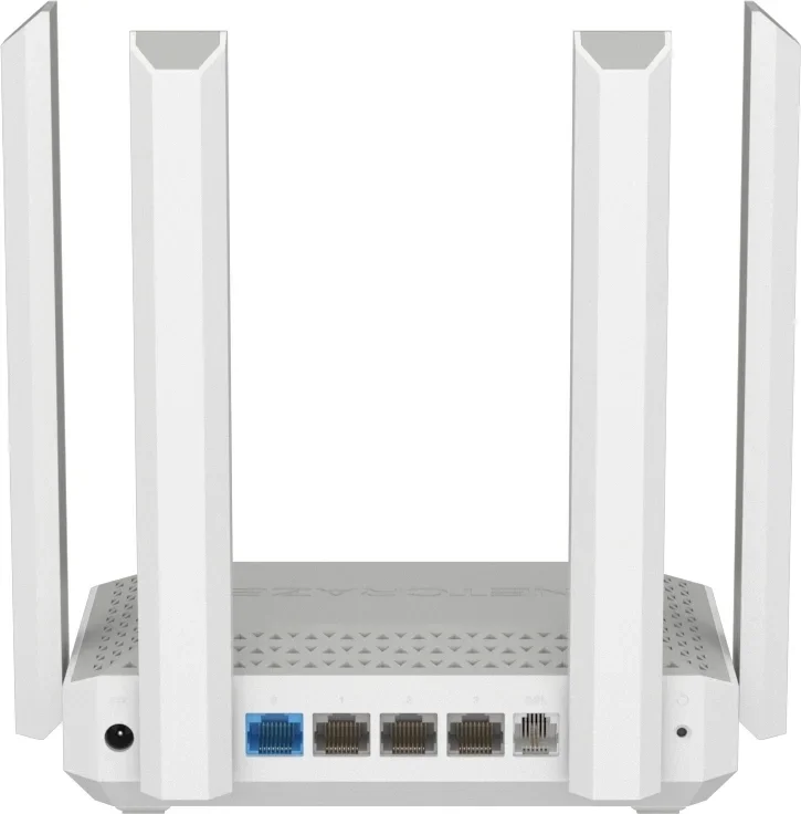Гигабитный интернет-центр Netcraze Hopper DSL (NC-3611) с Mesh Wi-Fi 6 AX3000, 4-портовым Smart-коммутатором, портами DSL и USB 3.0
