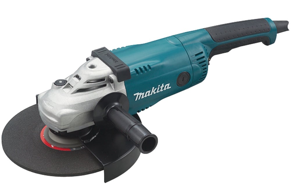 Углошлифовальная машина Makita GA9020SFK 2200Вт 6600об/мин рез.шпин.:M14 d=230мм жестк.кейс