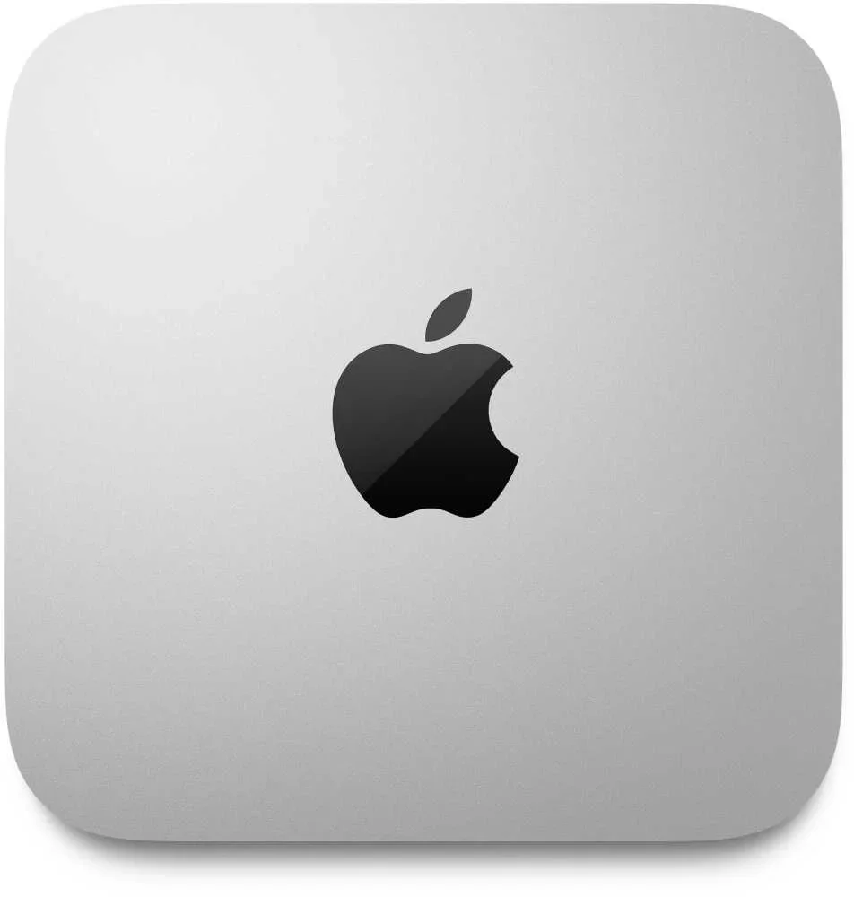 компьютер Apple Mac mini A2686 slim M2 8 core (3.49) 8Gb SSD512Gb 10 core GPU macOS GbitEth WiFi BT серебристый (MMFK3CH/A)