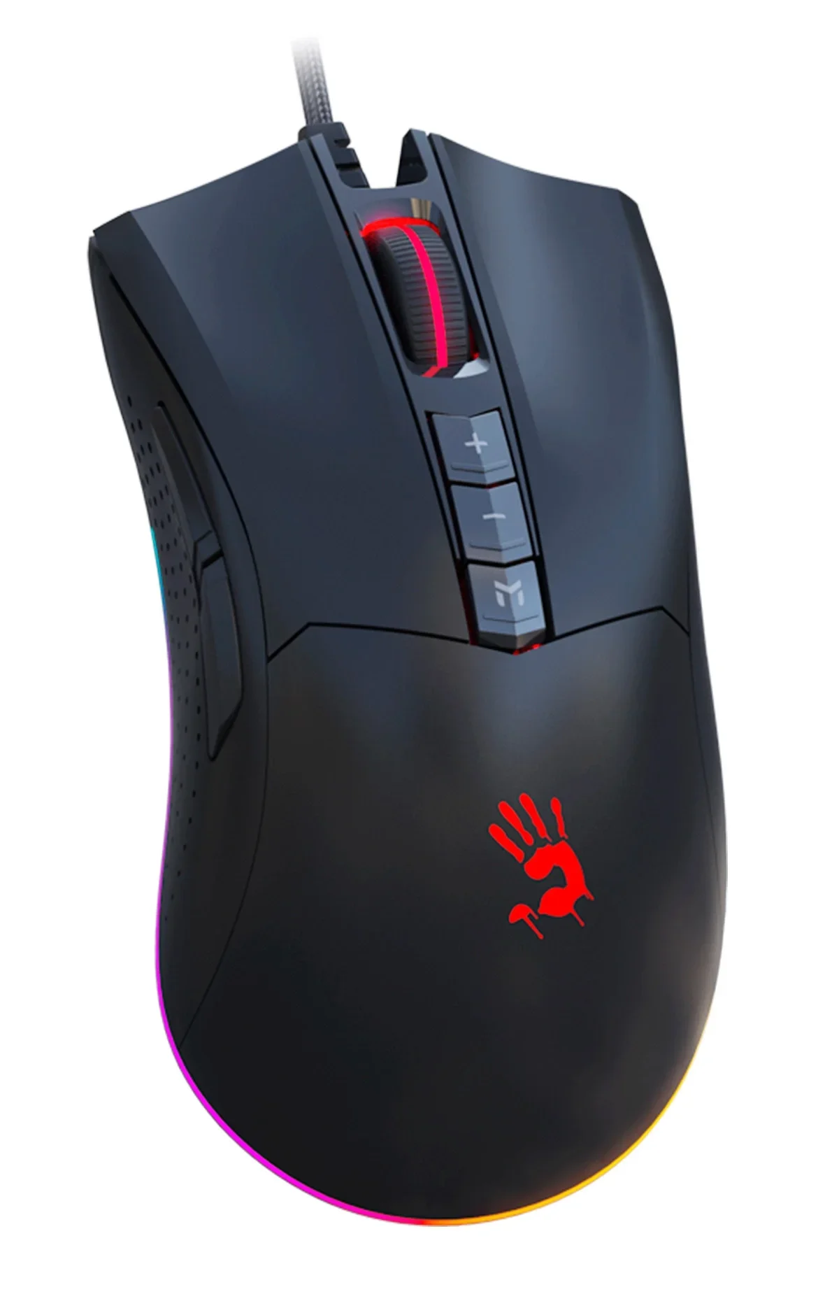 Мышь проводная A4Tech Bloody ES9 Pro черный, 16000 dpi, USB, кнопки - 8
