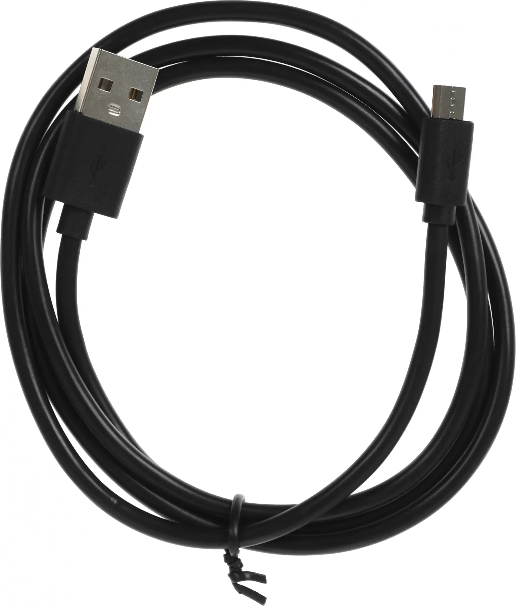 Кабель USB A (M) - microUSB B (M), 1м, Buro (BU-MICROUSB-1M) Black