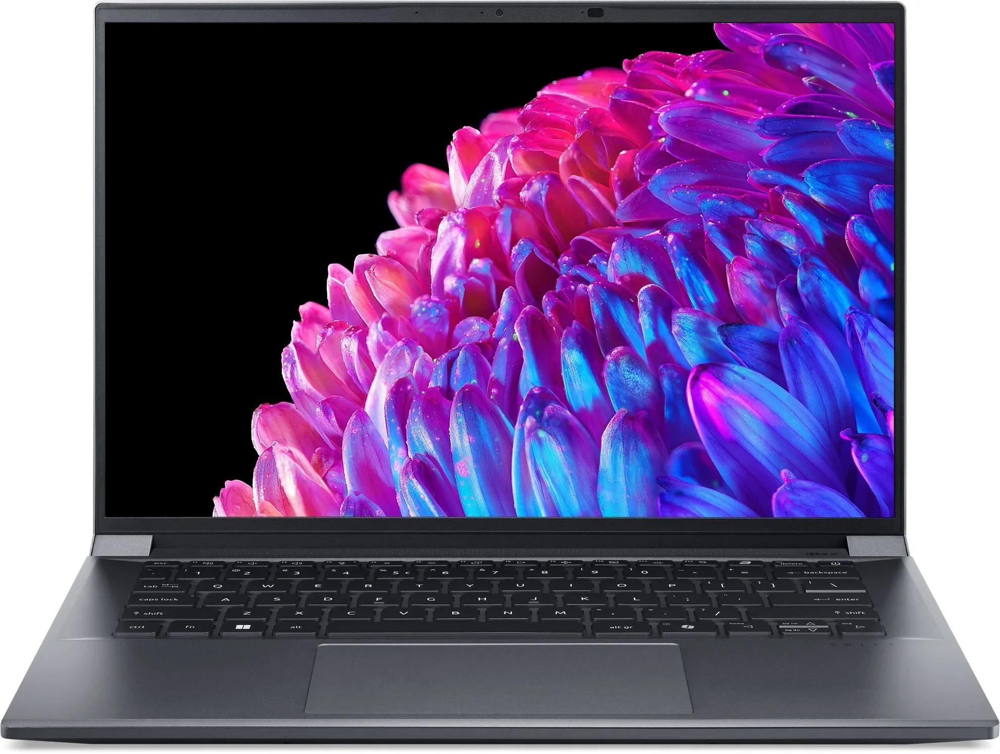 Ноутбук ACER Swift X SFX14-72G-72DH 14.5"(2880x1800 OLED (матовый))/Intel Core Ultra 7 155H(1.4Ghz)/32768Mb/1024PCISSDGb/noDVD/Int:UMA/Cam/BT/WiFi/50WHr/war 1y/1.4kg/Iron/Win11Home