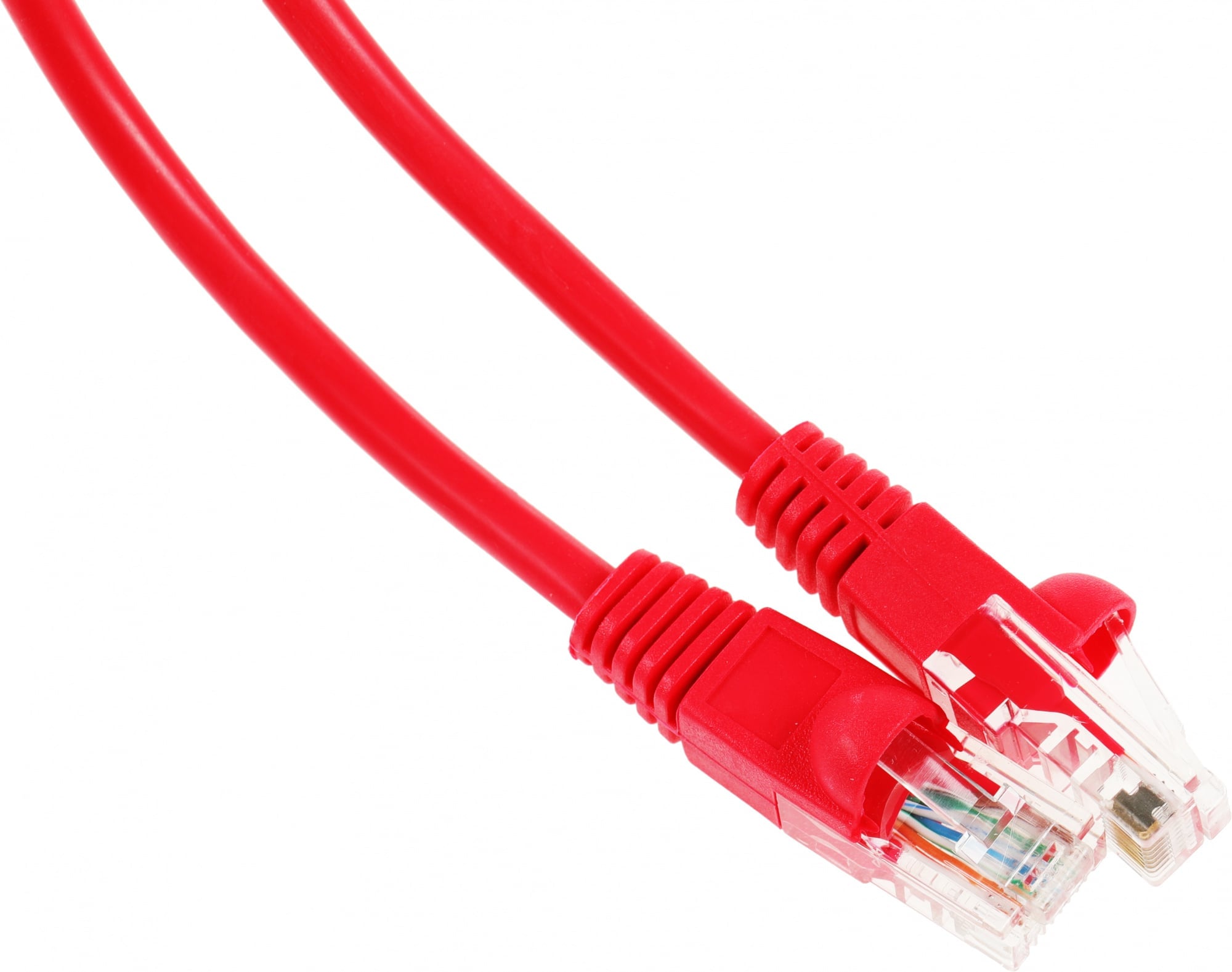 Патч-корд cat.5E molded 5м красный RJ-45 (m)-RJ-45 (m)