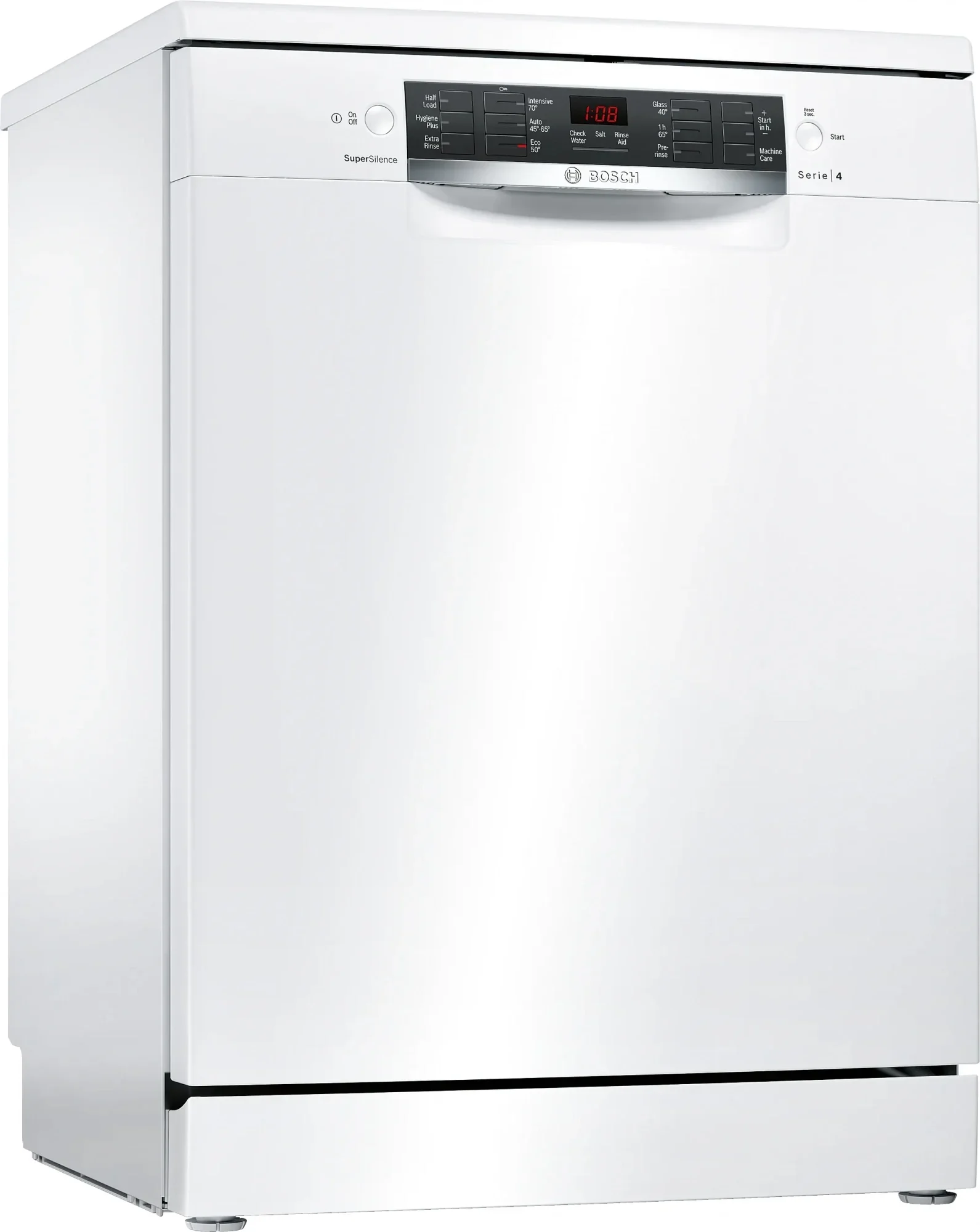 Посудомоечная машина Bosch SMS46NW01B, белая, 60 см, 13 компл., 44 дБ, класс A++