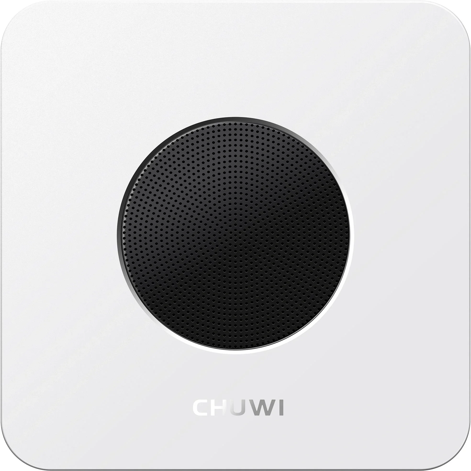 Неттоп Chuwi LarkBox X N150 (0.8) 16Gb SSD512Gb Graphics Windows 11 Pro 2.5xGbitEth+1xGbitEth WiFi BT черный/белый