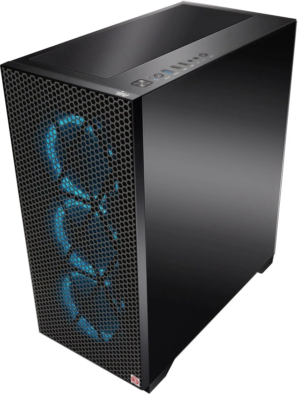 Компьютер IRU Tactio 510B7GP TWR i5 14400F (2.5) 32Gb SSD1Tb RTX5060TI 16Gb FreeDOS GbitEth 650W черный (RUS) (2146238)
