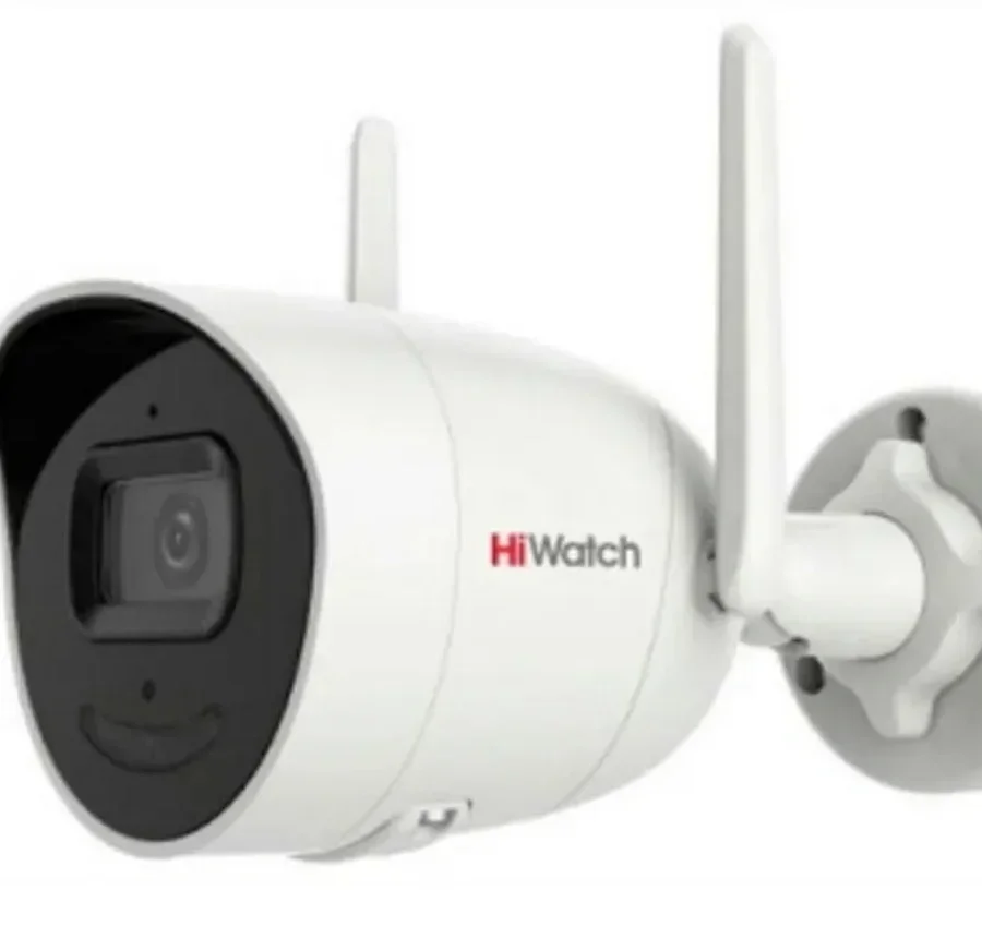 Камера видеонаблюдения IP HiWatch DS-I450W(4mm) Wi-Fi 4-4мм цв. корп.:белый