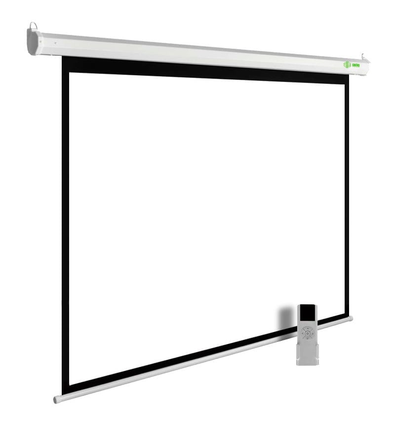 Экран Cactus 122" 220x220см MotoExpert CS-PSME-220x220-WT 1:1 настенно-потолочный рулонный белый (моторизованный привод)