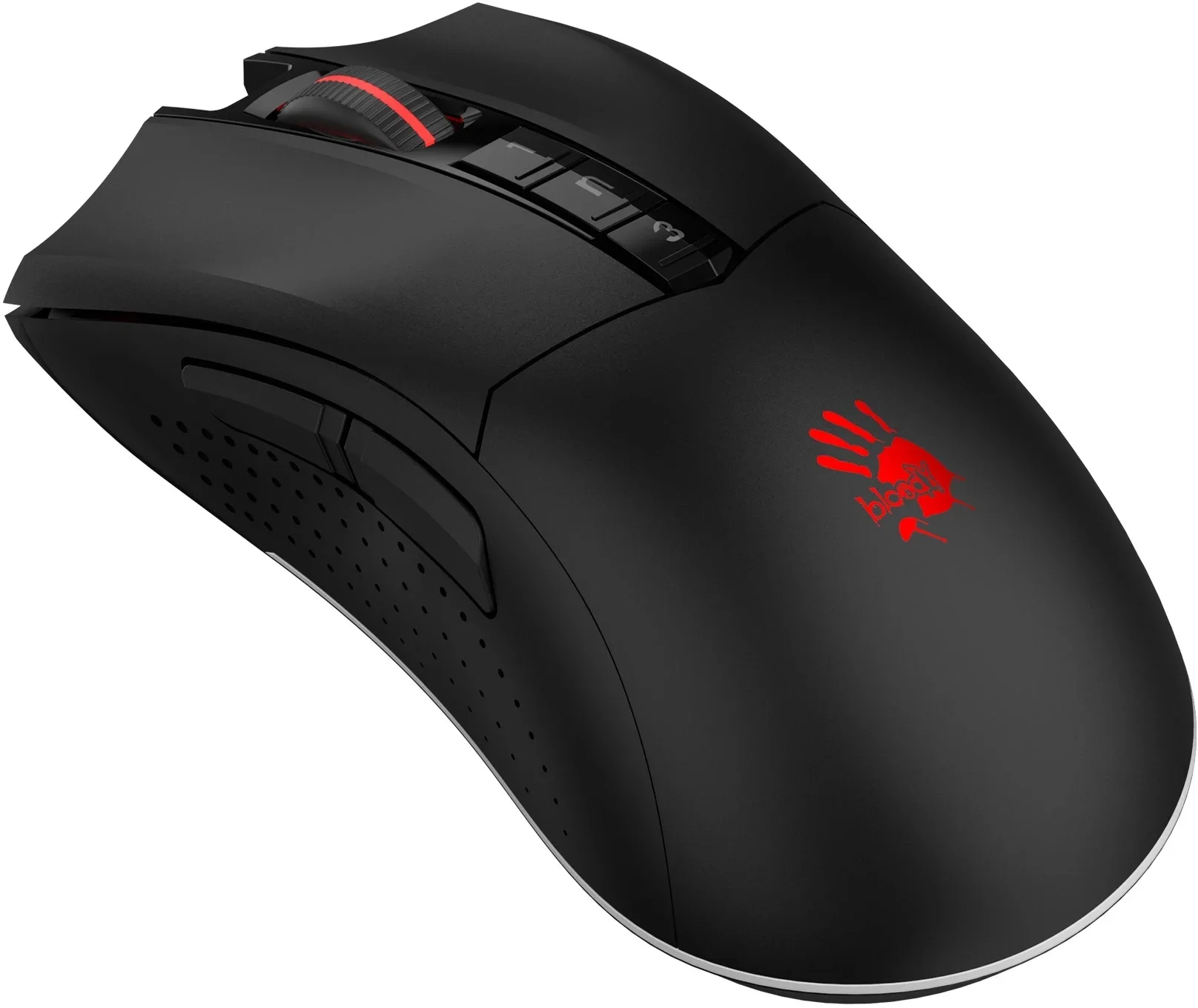 Мышь A4Tech Bloody R90 Plus белый оптическая 5000dpi беспров. USB 7but (R90 PLUS GREUISH WHITE)