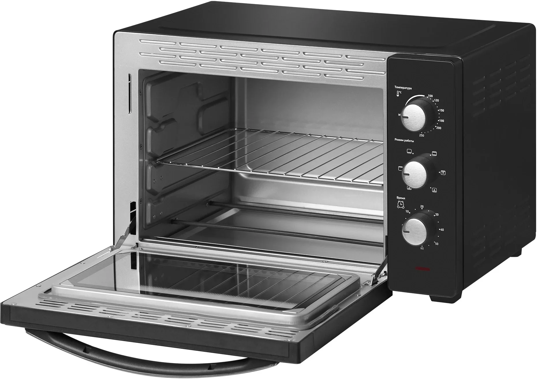 Мини-печь BBK OE4037M (B) 40л. 1600Вт черный