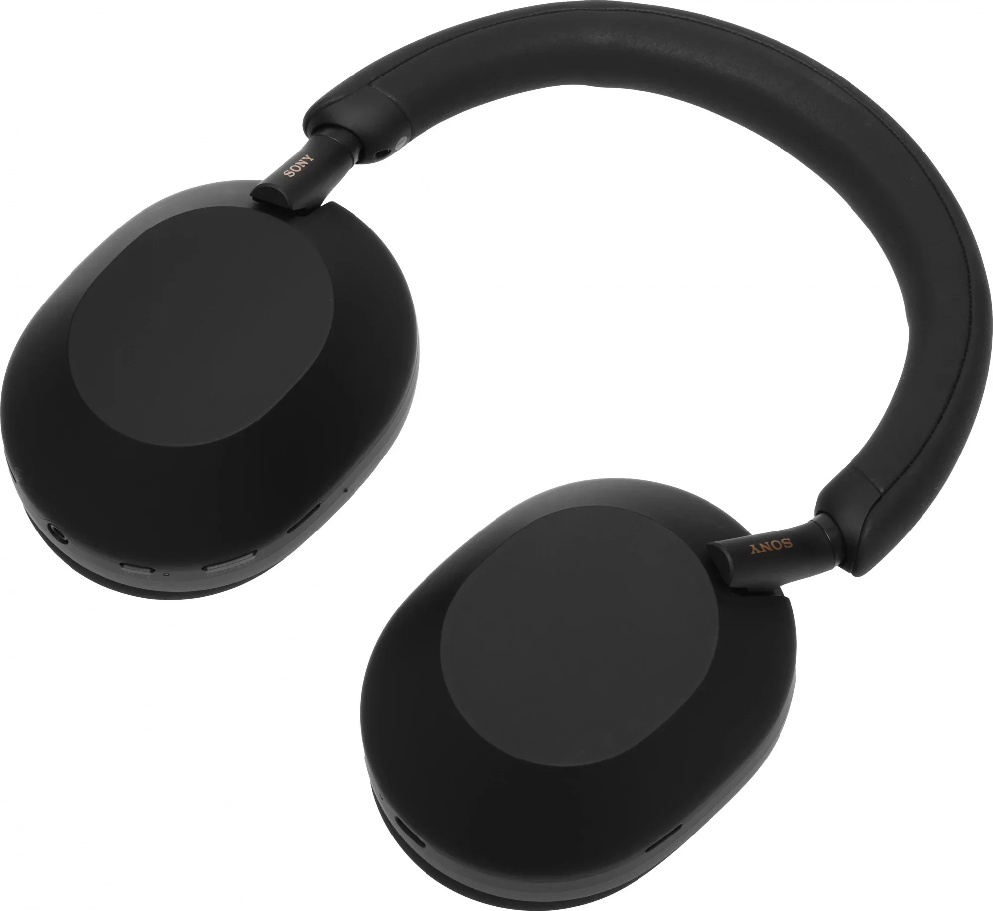 Беспроводные/проводные наушники Sony WH-1000XM5 черный, полноразмерные, Bluetooth + проводной, активное шумоподавление, до 30 ч