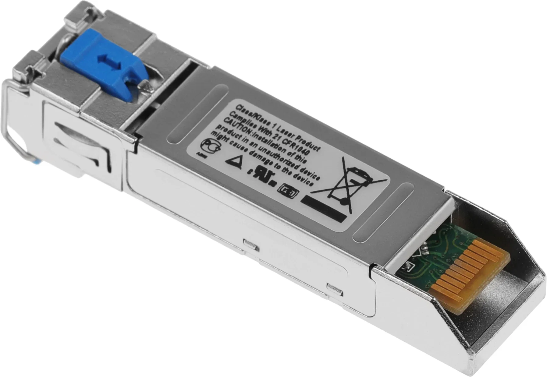 Трансивер D-Link - DEM-210, SFP, 100Base-LX, Duplex LC, Одномодовый, wavelength TX-1310 нм / RX-1310 нм, до 15Км, full-duplex, DEM-210/B1A