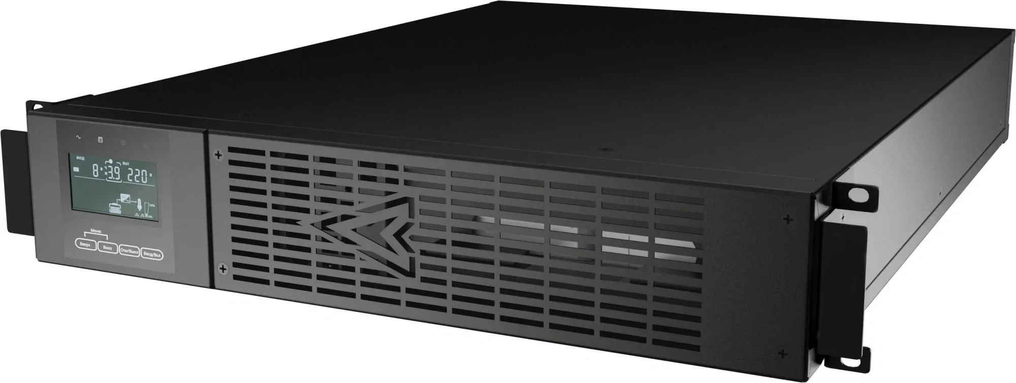 Импульс ИБП ФОРВАРД 3000 {~230В, 3000ВА/3000 Вт, LCD+LED, EPO, RS-232, USB, SmartSlot, АКБ 6х9Ач,IEC-C13x8, IEC-C19*1} {FW30201}