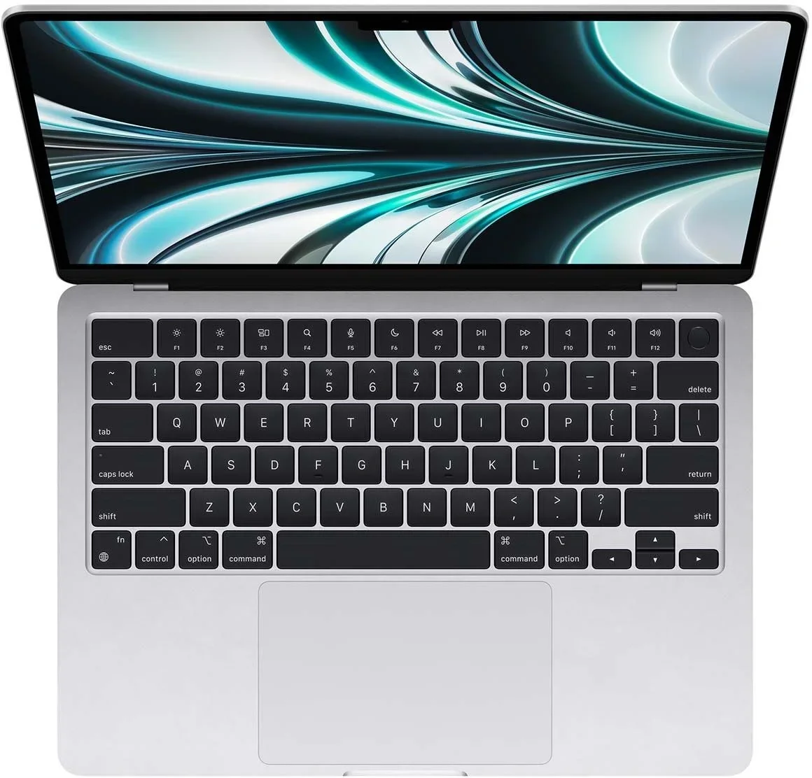Ноутбук Apple MacBook Air A2681 M2 8 core 16Gb SSD 256Gb/8 core GPU 13.6" Retina (2560x1664) macOS silver WiFi BT Cam (MC7V4HN/A)