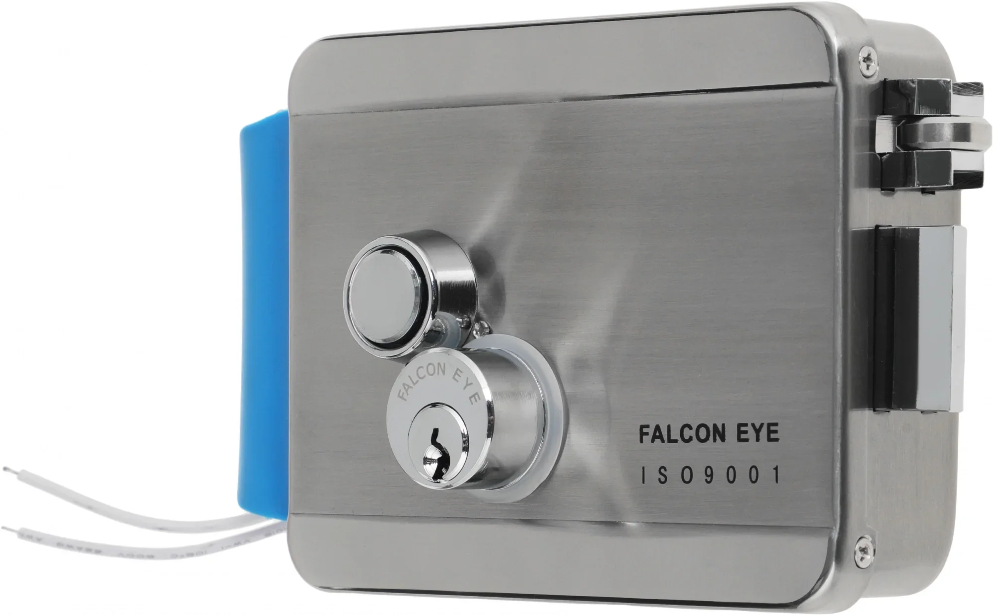 Замок электромеханический Falcon Eye FE-2369 сталь серебристый