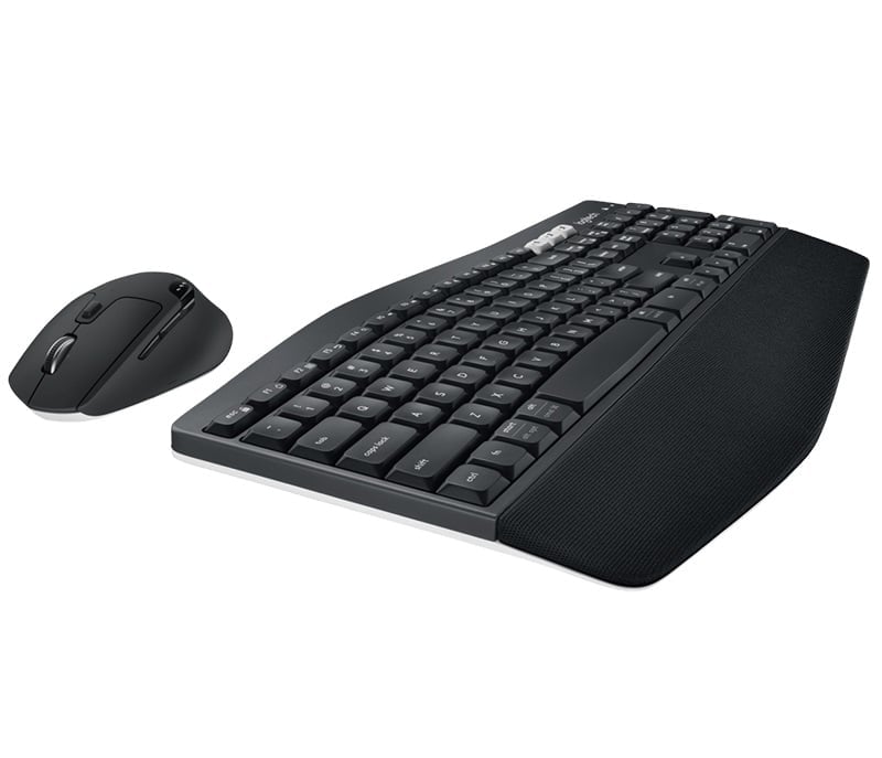 Комплект клавиатура и мышь Logitech MK850 Performance |920-008232| клавиатура черная, мультимедийная, |920-008232| 107 клавиш, мышь черная, оптическая, 8 кнопок, 2.4GHz, USB-ресивер (066939)