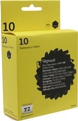 T2 C4844A Картридж №10 (IC-H4844) для HP 2000c/Business InkJet 1200/2200/2600/2800/3000/Pro K850/DesignJet 500, черный, 1400 стр.