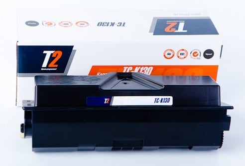 Картридж лазерный T2 TK-130 TC-K130 TK-130 черный (7200стр.) для Kyocera FS-1028/1128/FS1300D/1350DN с чипом