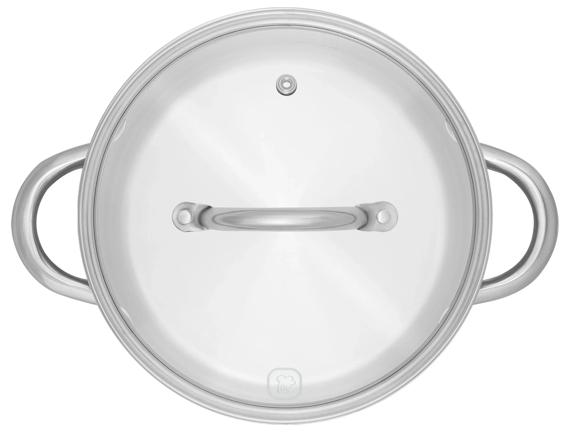 Кастрюля Rondell Point RDS-1310 2 л. d=18 см с крышкой, нержавеющая сталь 18/10