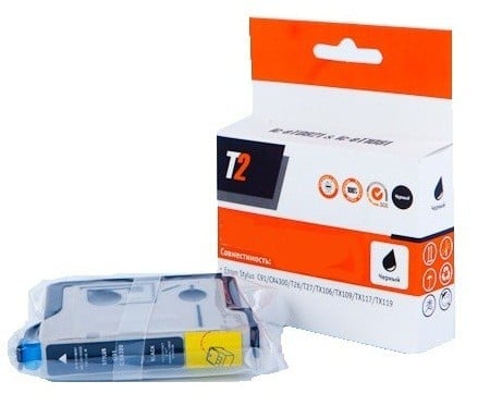 T2 C13T12814010 Картридж (IC-ET1281) для  EPSON Stylus S22/SX125/SX130/SX420W/Office BX305F черный с чипом