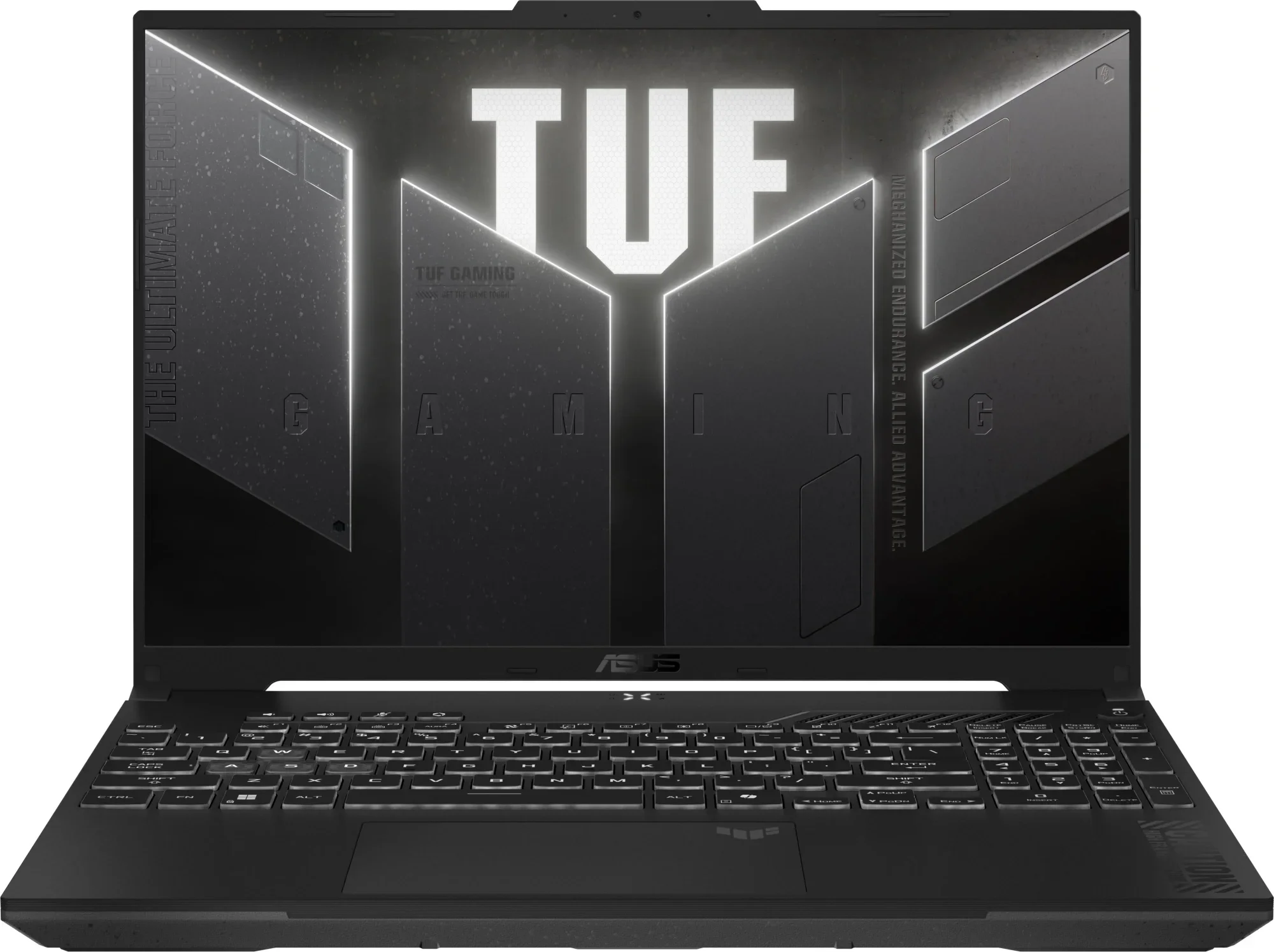 Ноутбук Asus TUF Gaming A16 FA607NUG-WH73 Ryzen 7 7445HS 16Gb SSD512Gb NVIDIA GeForce RTX4050 6Gb 16" IPS WUXGA (1920x1200) Windows 11 Home Multi Language grey WiFi BT Cam (90NR0MU3-M00AT0)